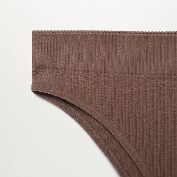 MANGO Ribbed Set Panty and Bra Top NEW - Picture 4 of 4